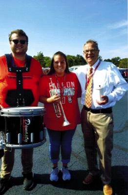  With Rachel and Brock Petrie. (photo: Dawn Borg) 