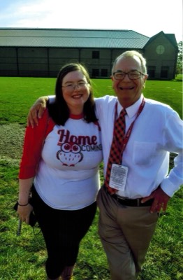  With Kristin Ronning. (photo: Dawn Borg) 