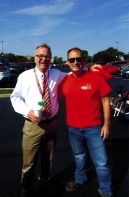  With Toby Biederman. (photo: Dawn Borg) 