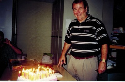  Surprise cake on his 40th (ok...50th) birthday courtesy of Dan Crain 
