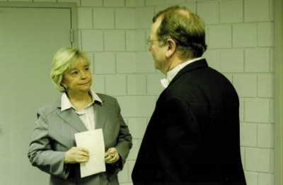  Dr. Moss with Dr. Carol Hayward post concert. 