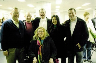  With Dean Richard Kennell and family 