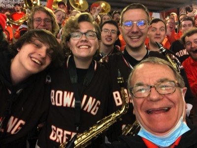  Alumni Band at BGSU Hockey (Feb. 2023) 